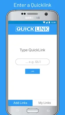 Quicklink android App screenshot 4